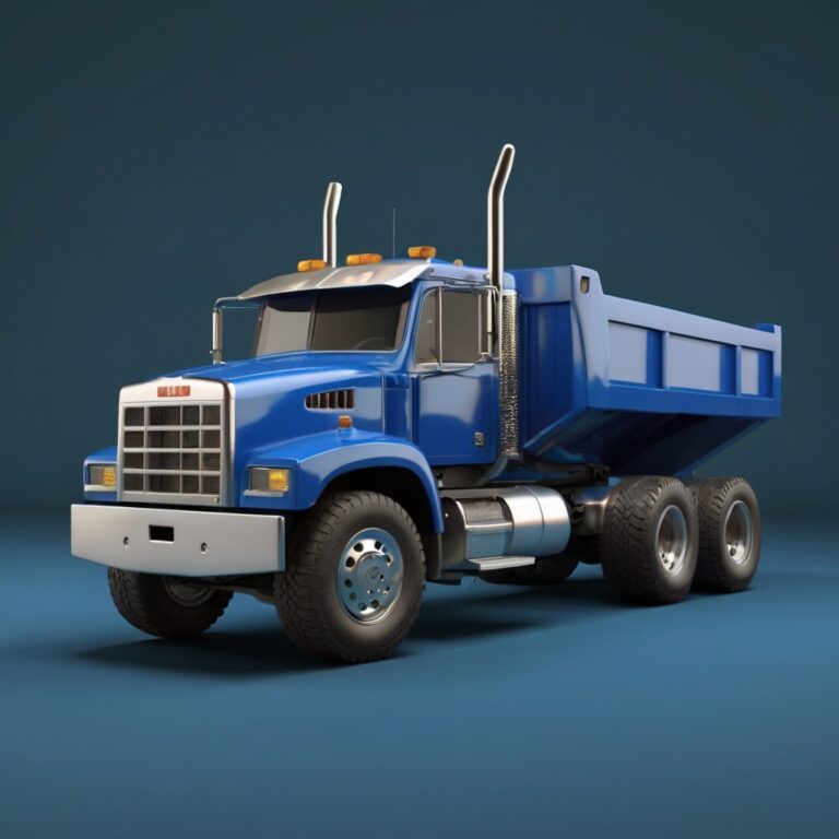 Default_34_view_of_isolated_3d_truck_blue_3 - Monitora Mais - Monitora Mais